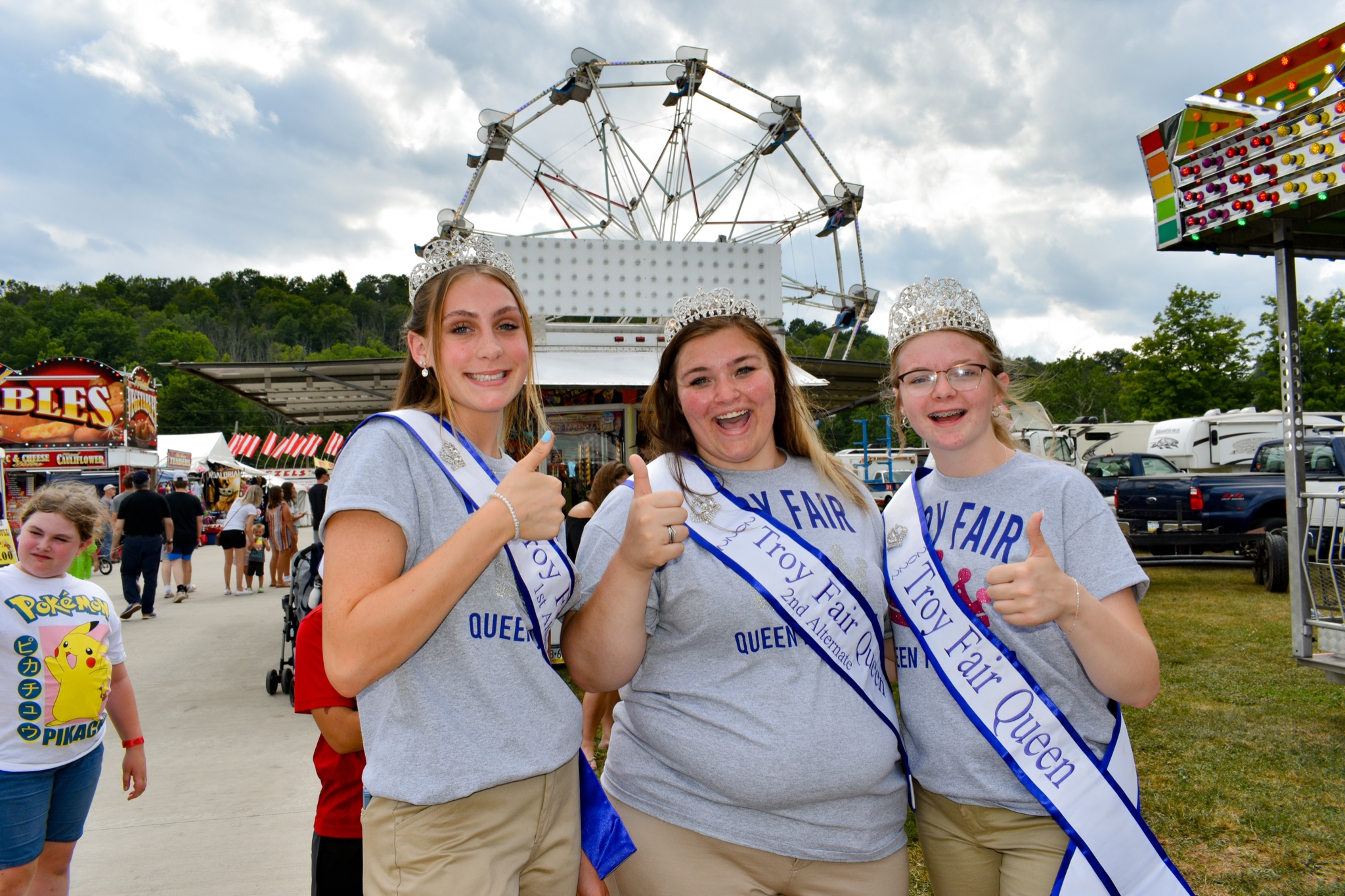 Fair Queen & Court Troy Fair